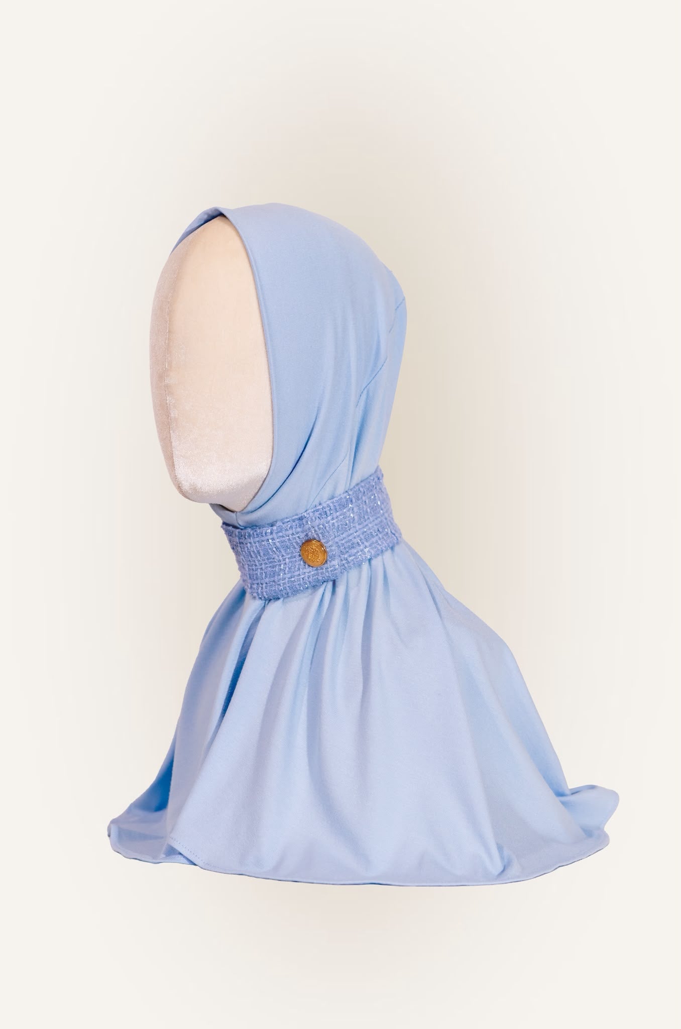 The Collar Hijab - Blue Sorbet