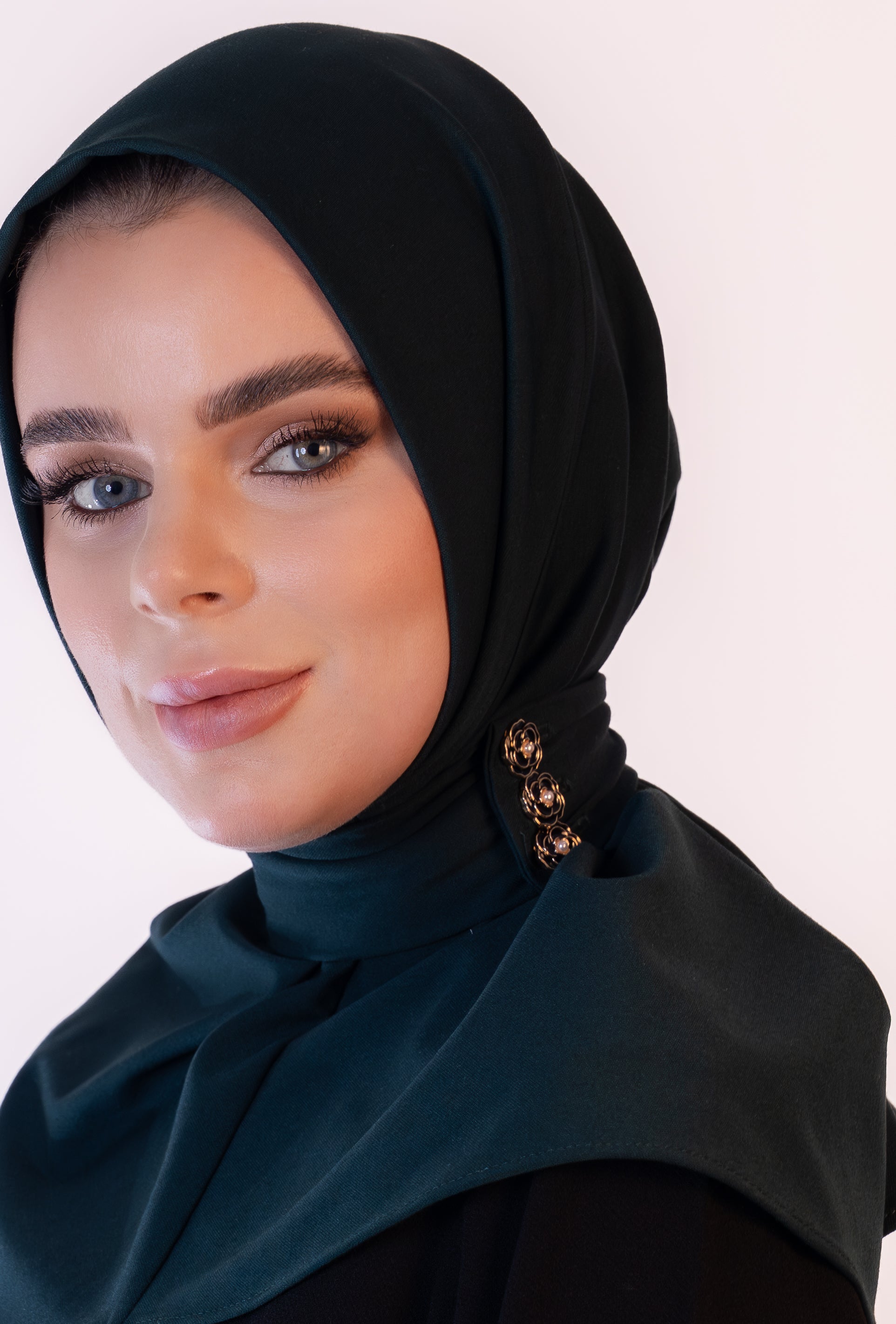 The Collar Hijab- Émeraude Douce