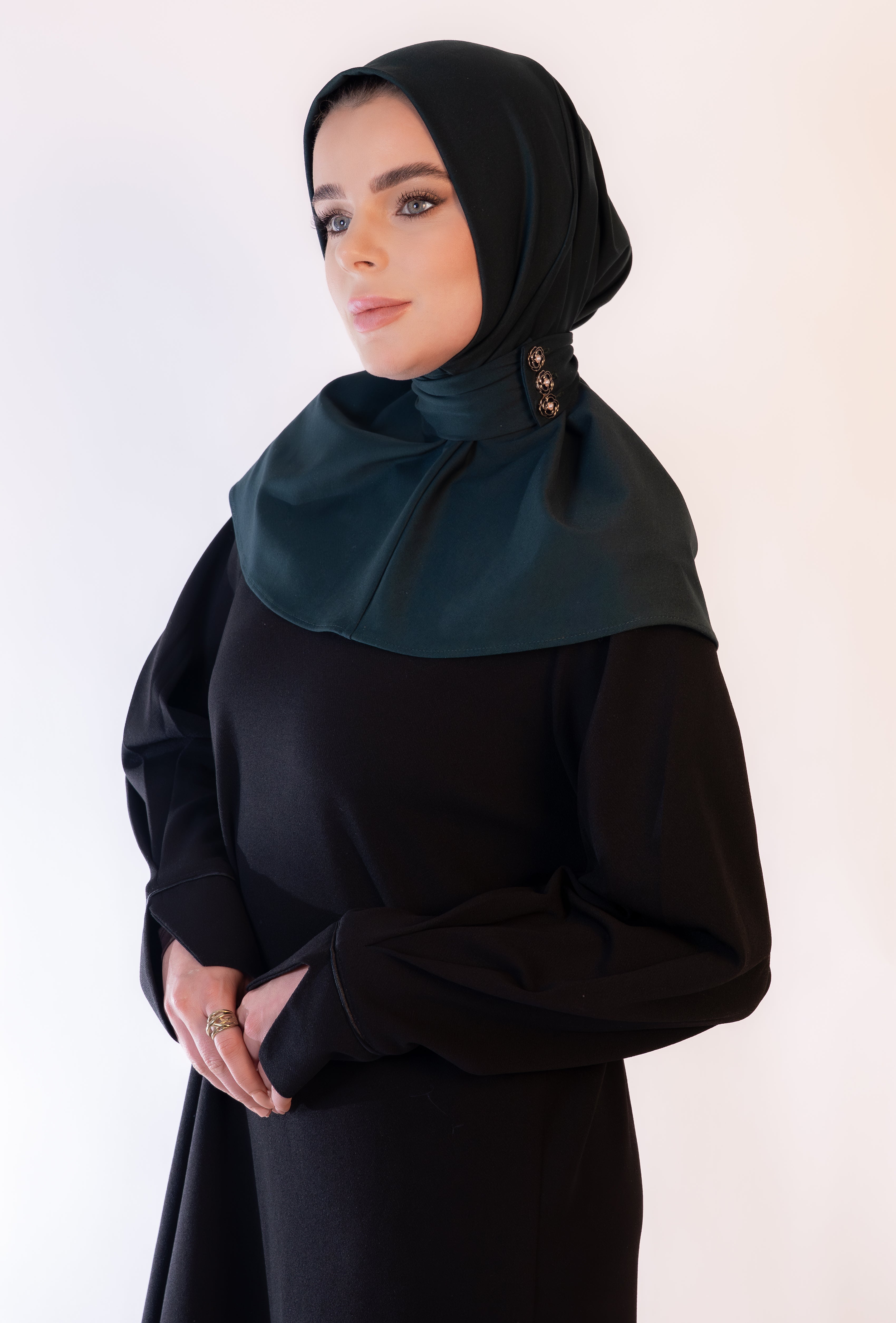 The Collar Hijab- Émeraude Douce