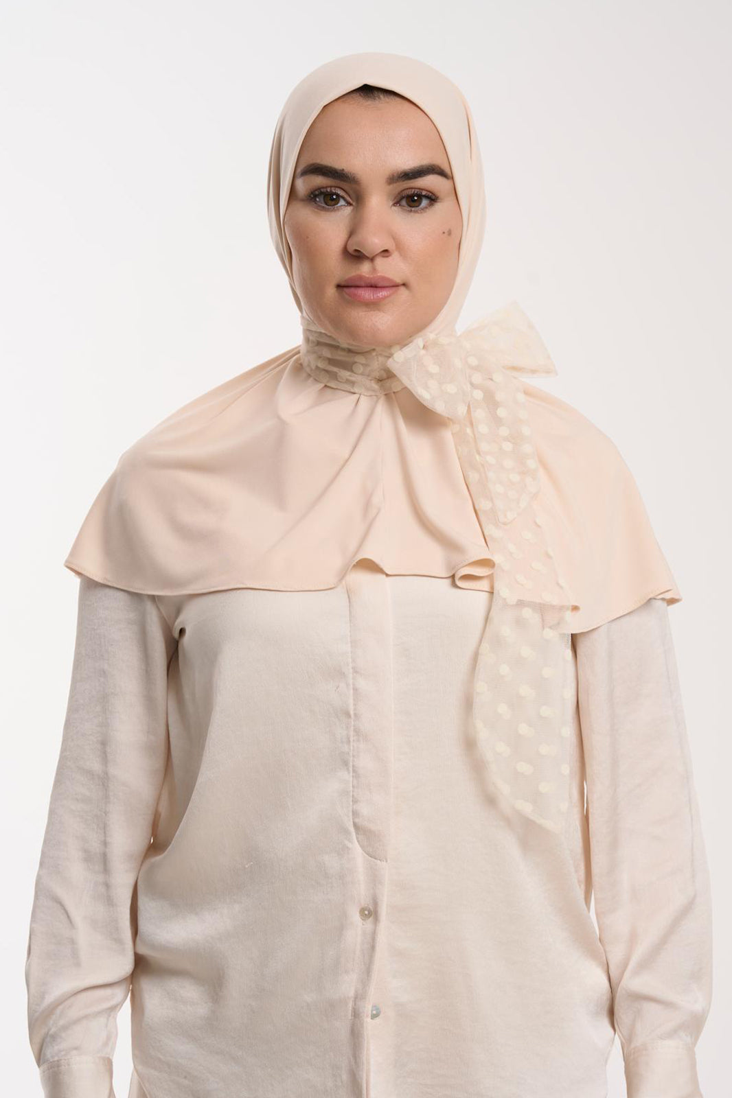 The Bow Hijab - Ivory Souffle