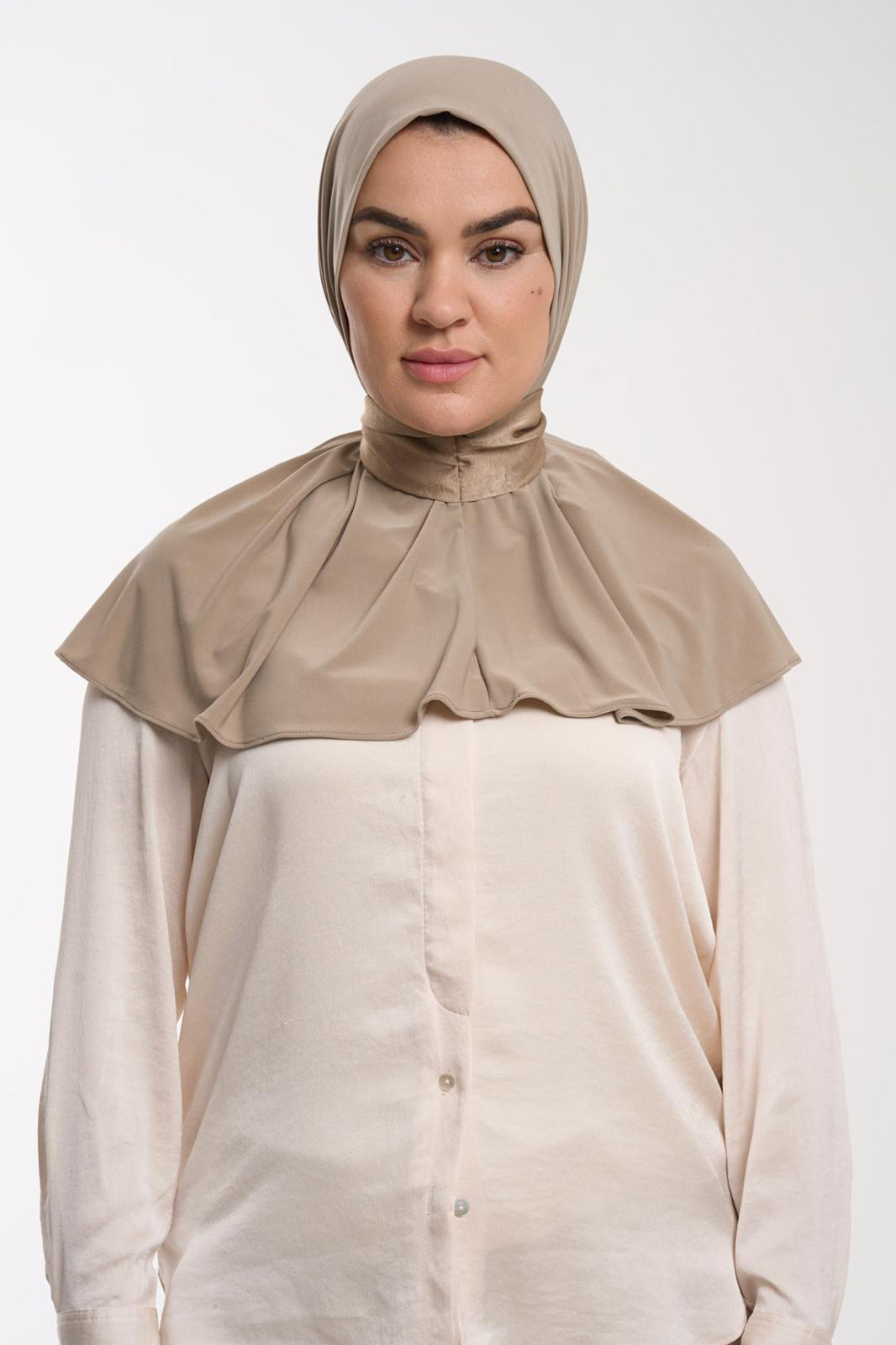 The Bow Hijab - Soft Taupe