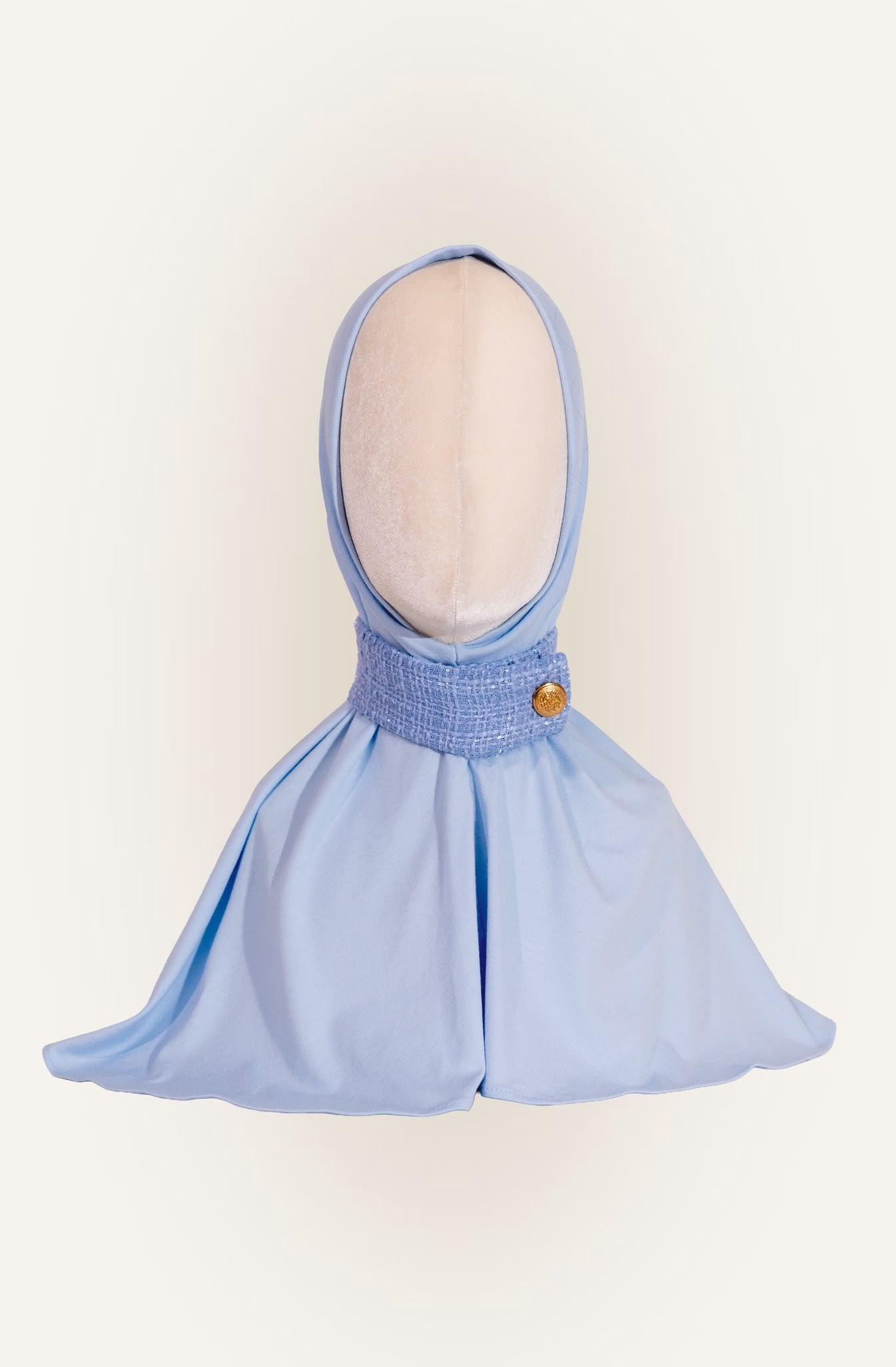 The Collar Hijab - Blue Sorbet