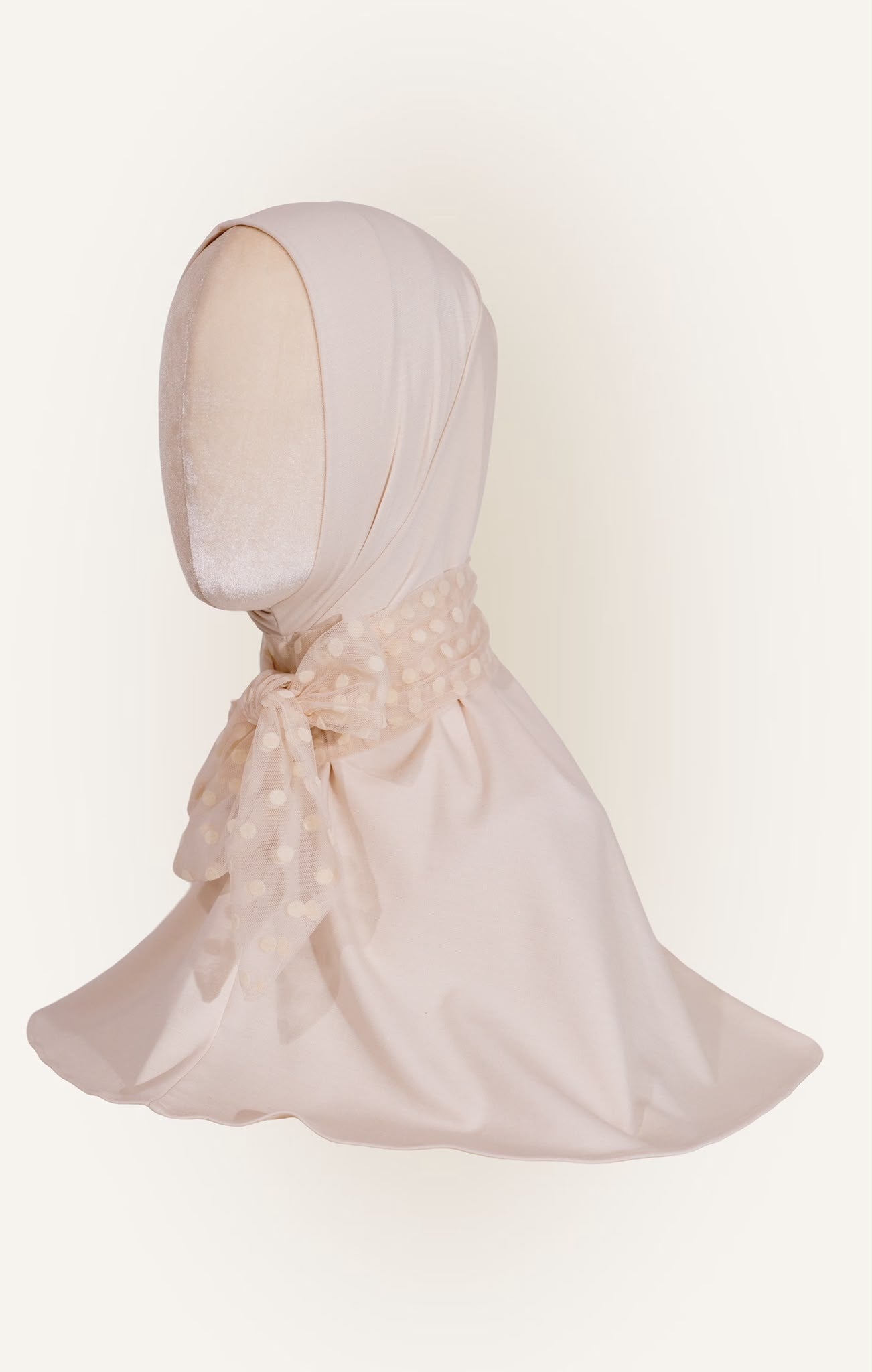 Luxe Bamboo - Cream Tulle
