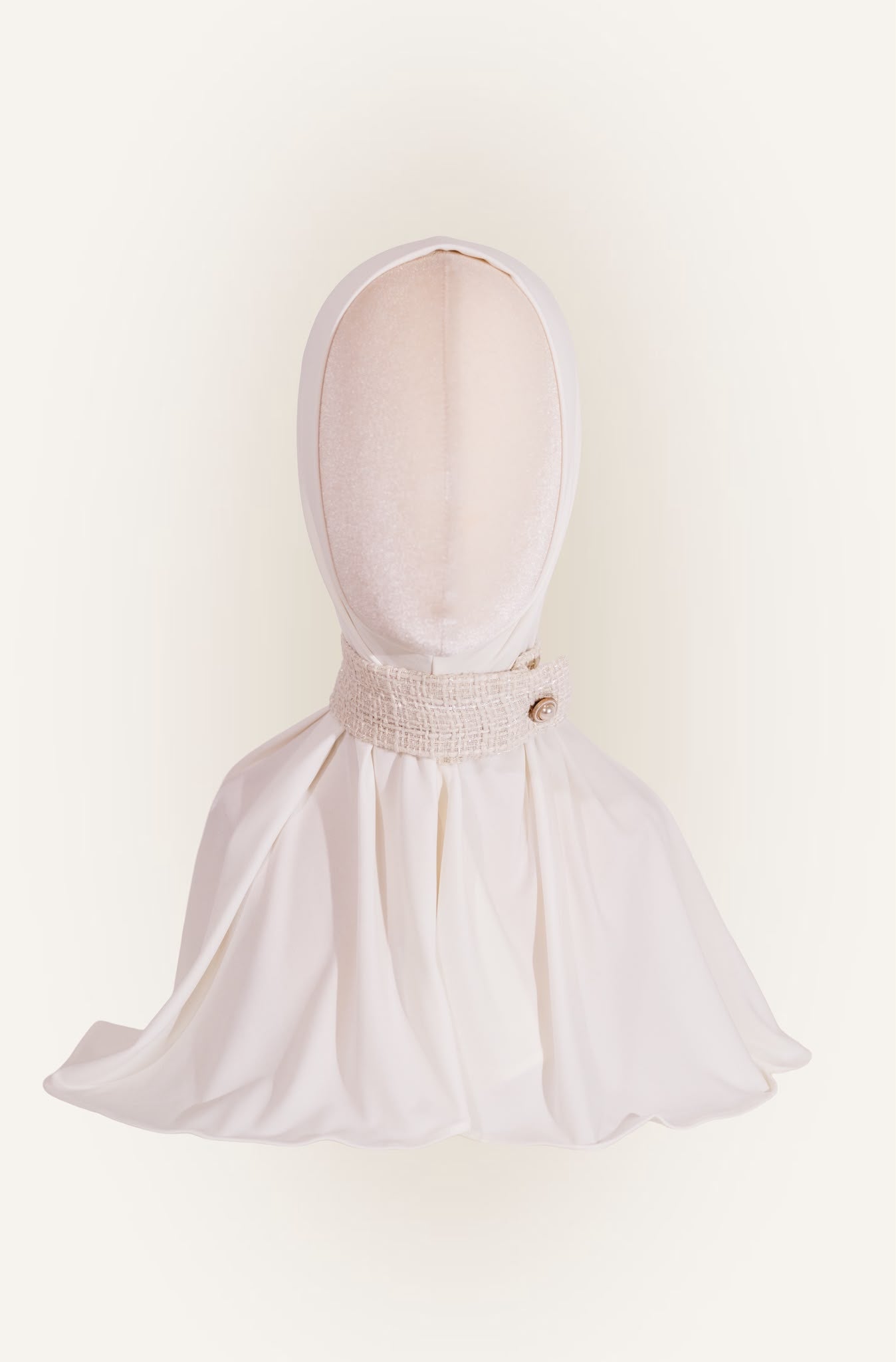 The Collar Hijab - Crème Royale