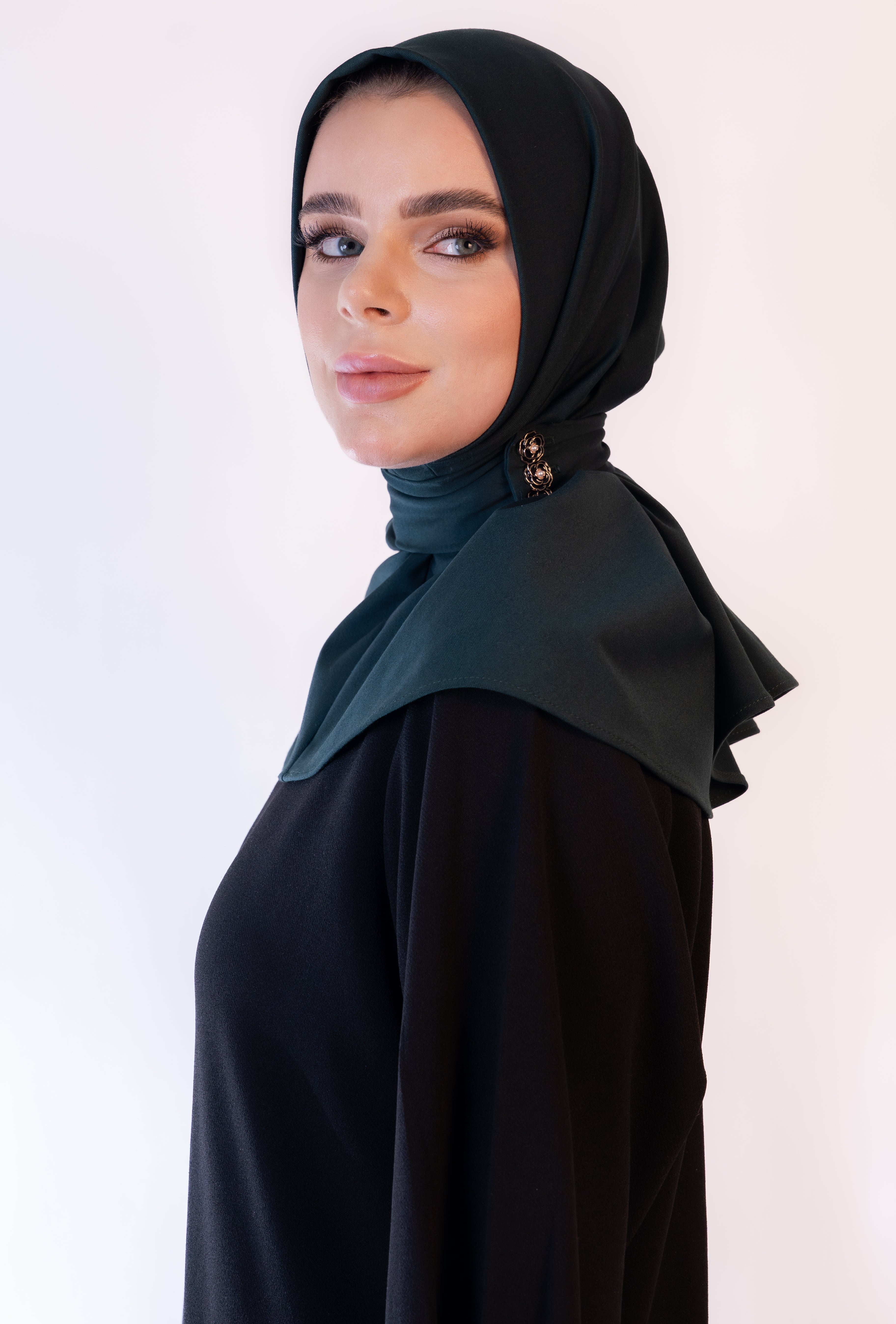 The Collar Hijab- Émeraude Douce