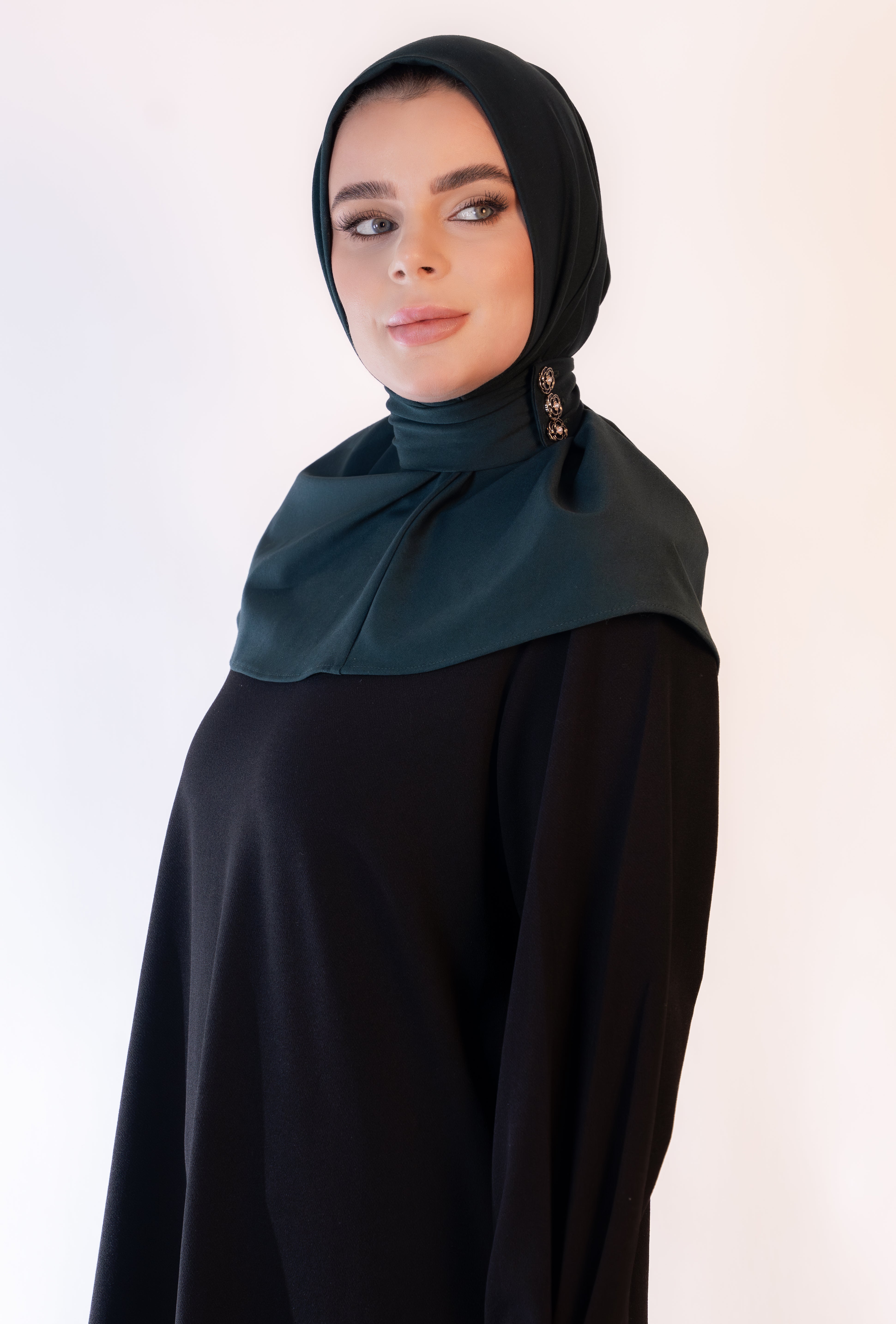 The Collar Hijab- Émeraude Douce